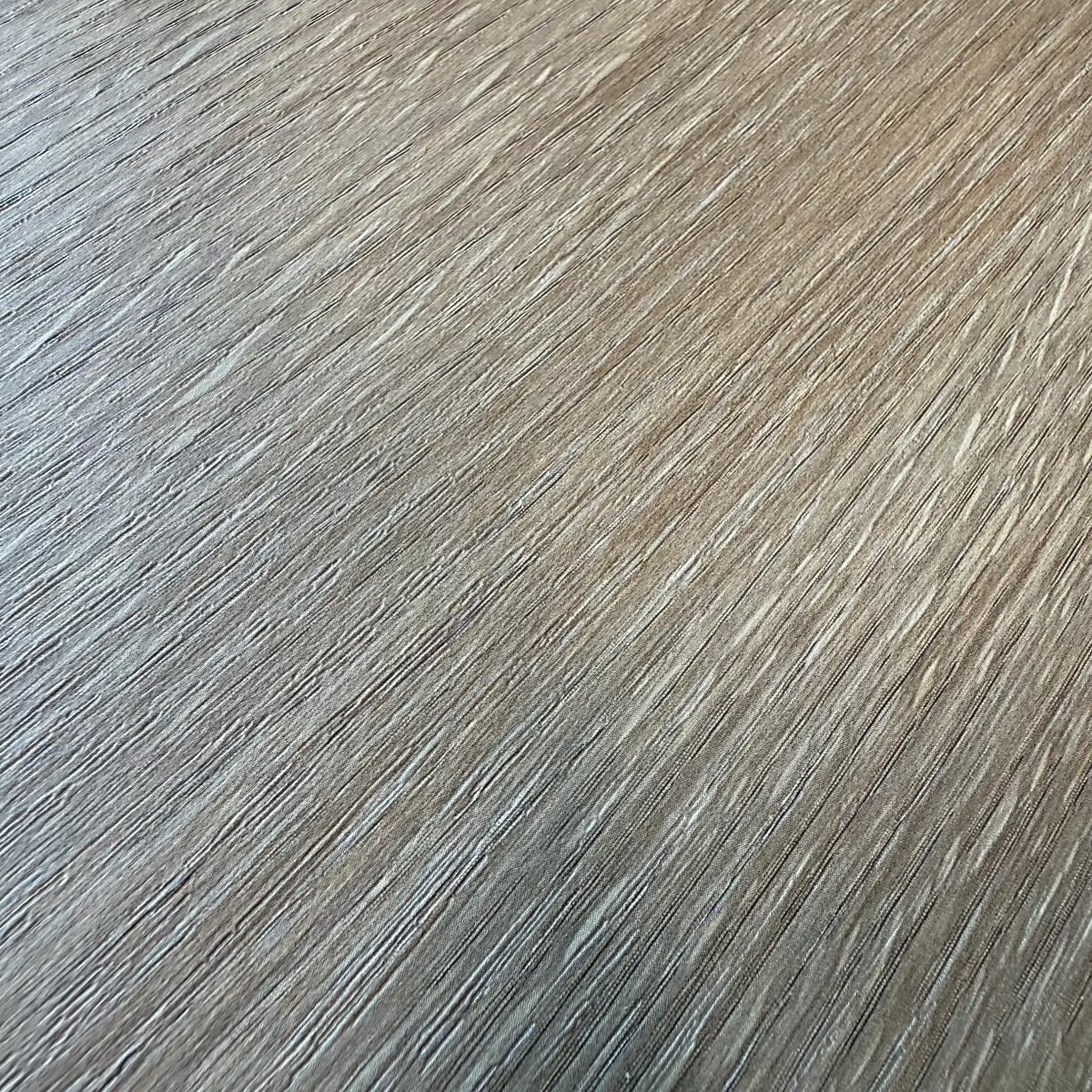 close up of oak edge grain natural architectural grade adhesive vinyl