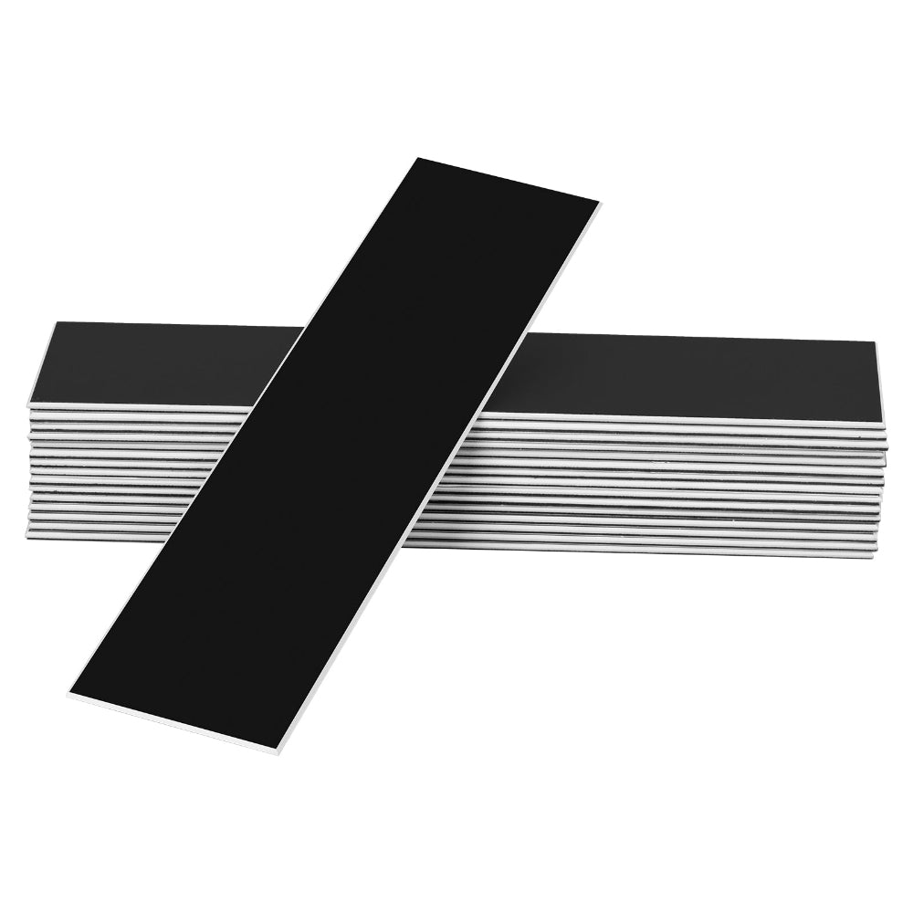 Black gloss composite wall tiles 24 pack