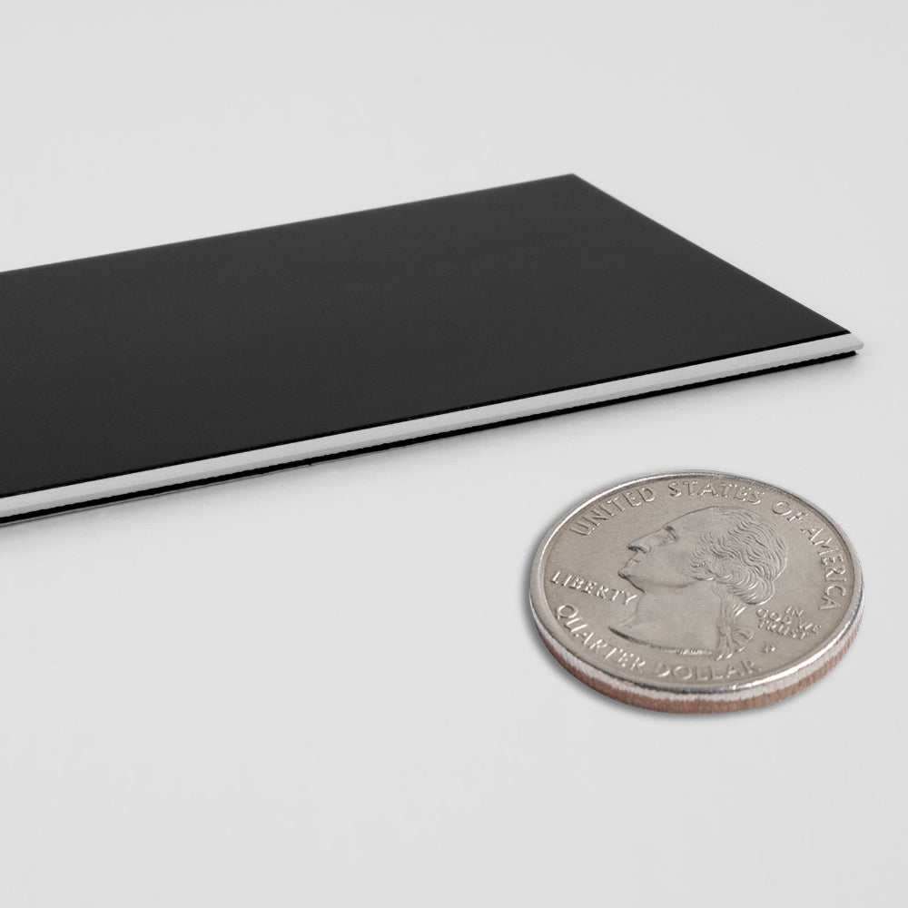 Black gloss composite wall tiles thickness