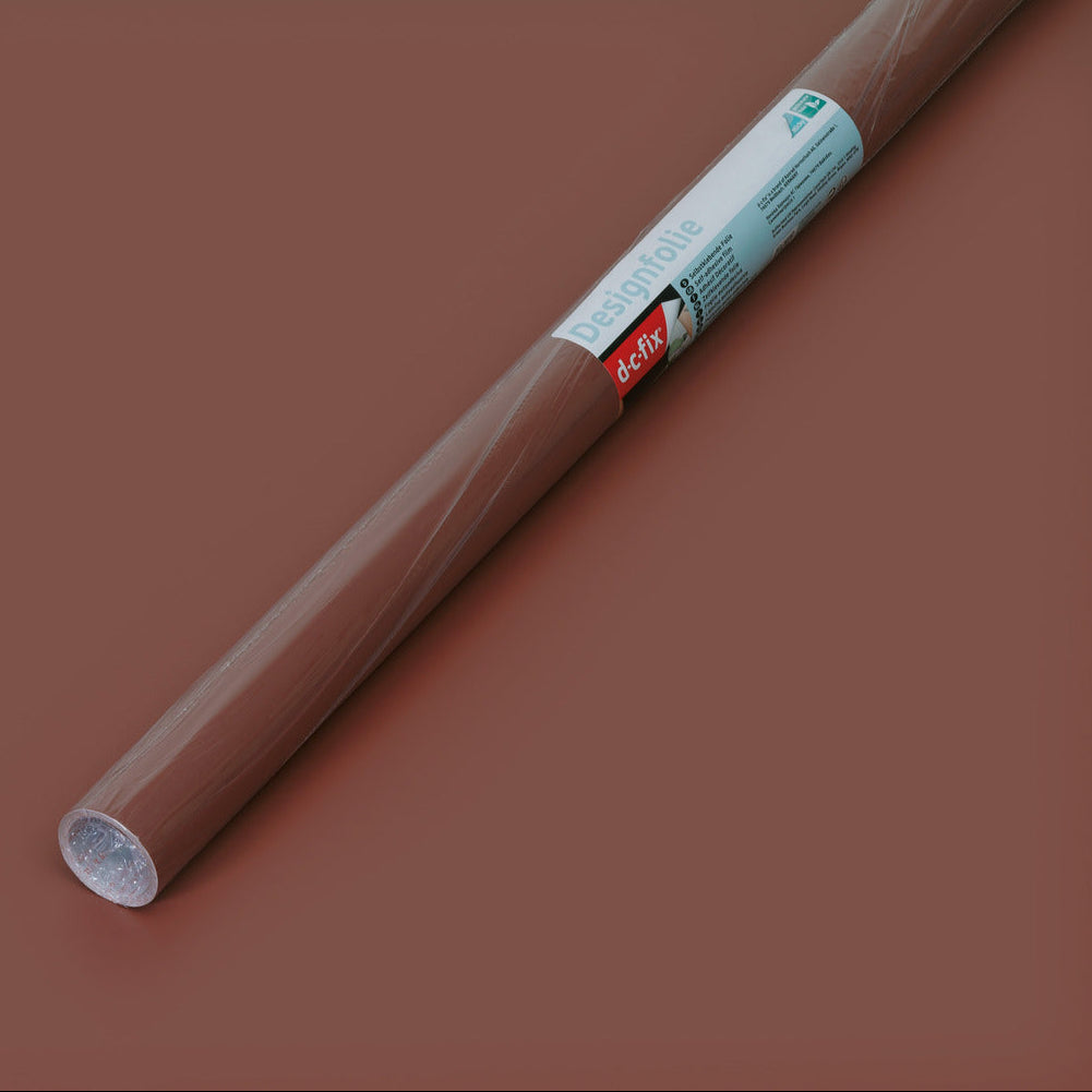 rusty red adhesive vinyl d-c-fix roll