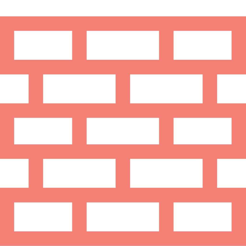 Wall tiles icon