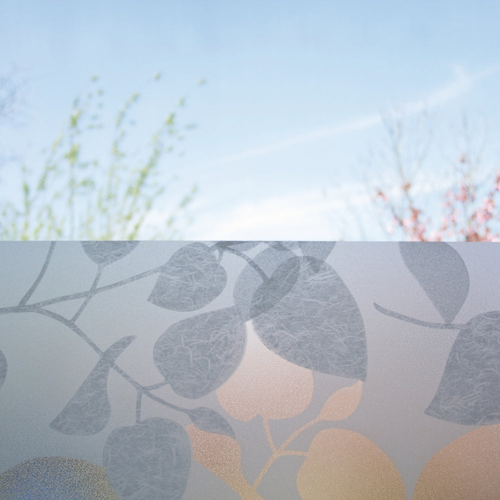 Amena static cling window film that gives privacy