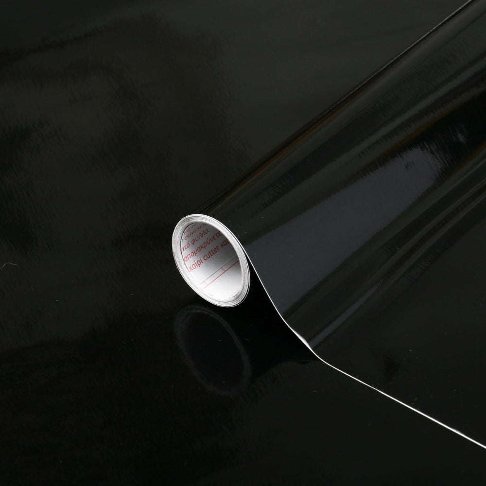 Black Glossy | Adhesive Vinyl - various sizes