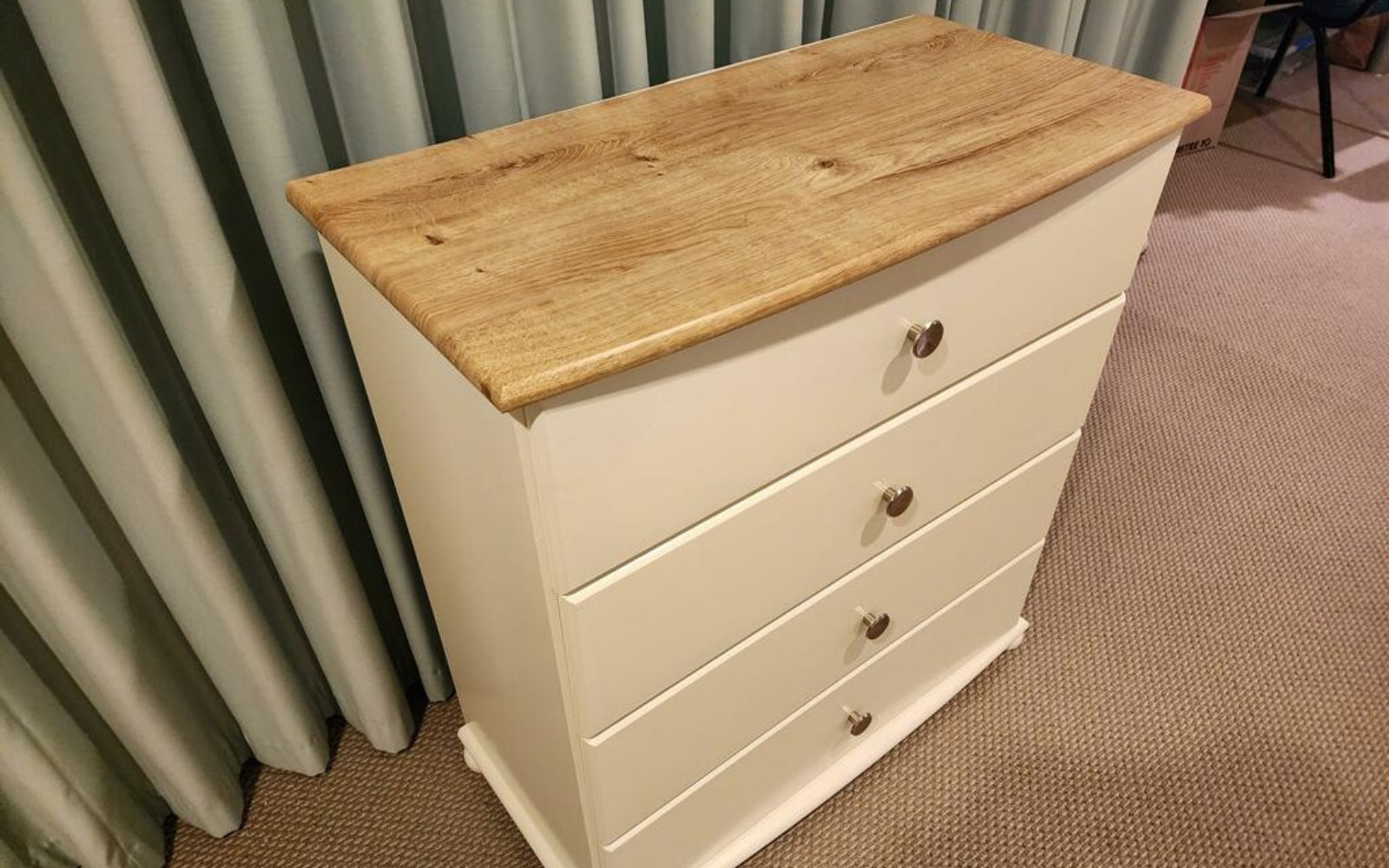 customer photo adhesive vinyl drawer ribbeck oak