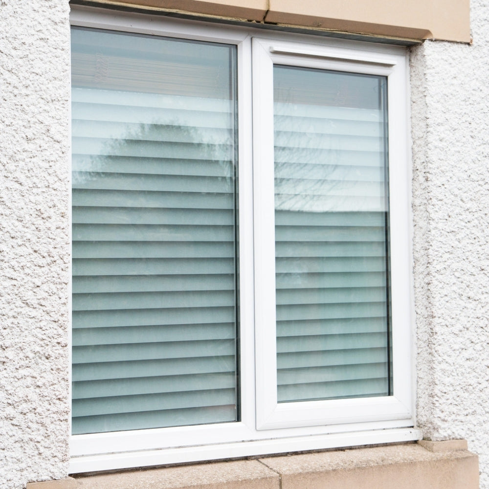 Jalousie White | Self-Adhesive Window Film - 45cm x 2m