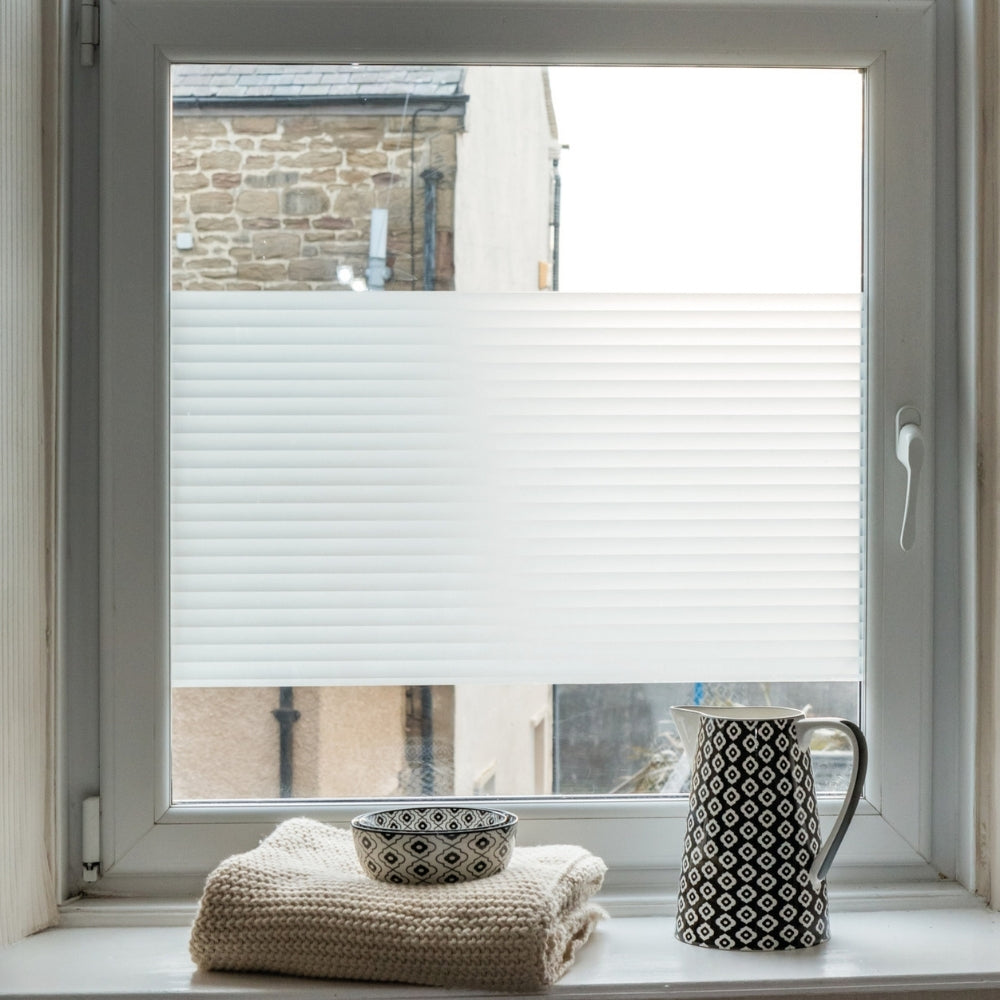 Jalousie White | Self-Adhesive Window Film - 45cm x 2m