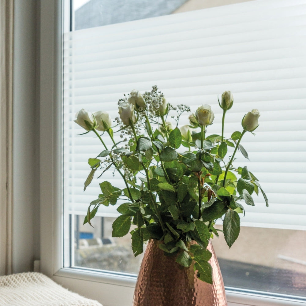 Jalousie White | Self-Adhesive Window Film - 45cm x 2m