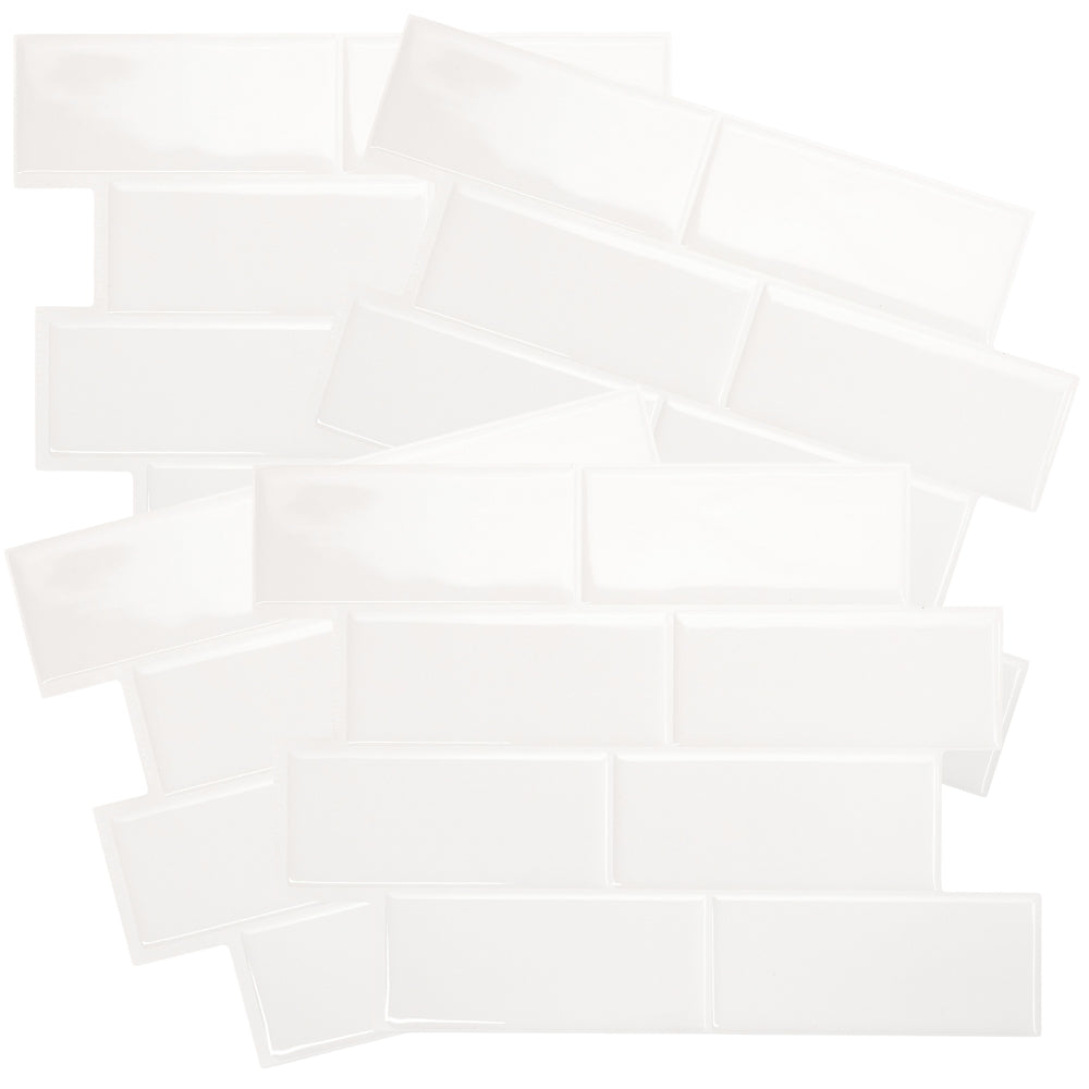 Metro Blanco Smart Tiles 4-pack