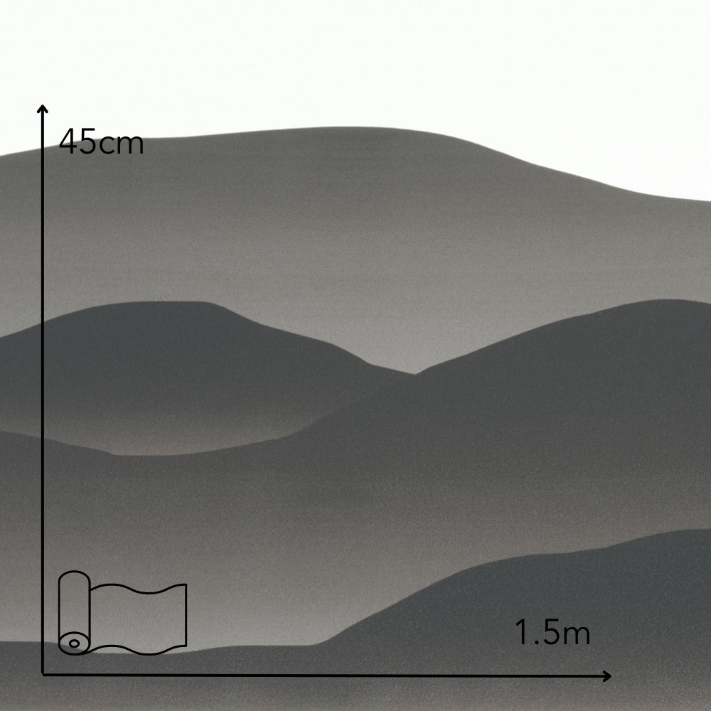 Mountains | Premium Static Cling Window Film - 45cm x 1.5m