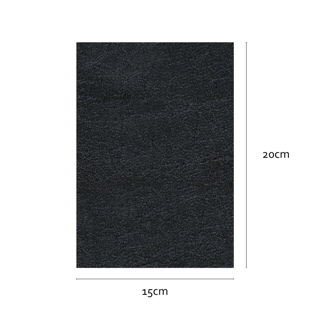 sample black leather adhesive vinyl