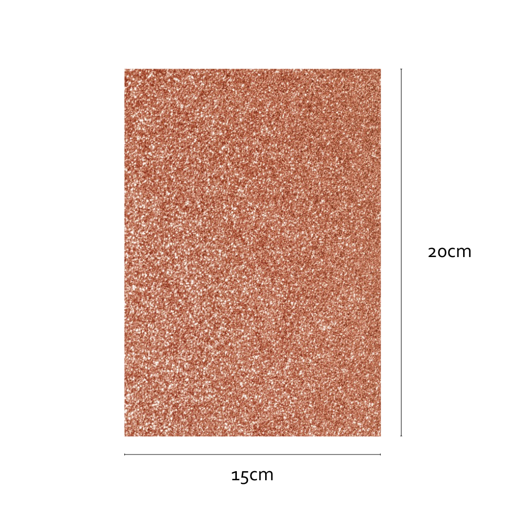 sample glitter copper adhesive vinyl