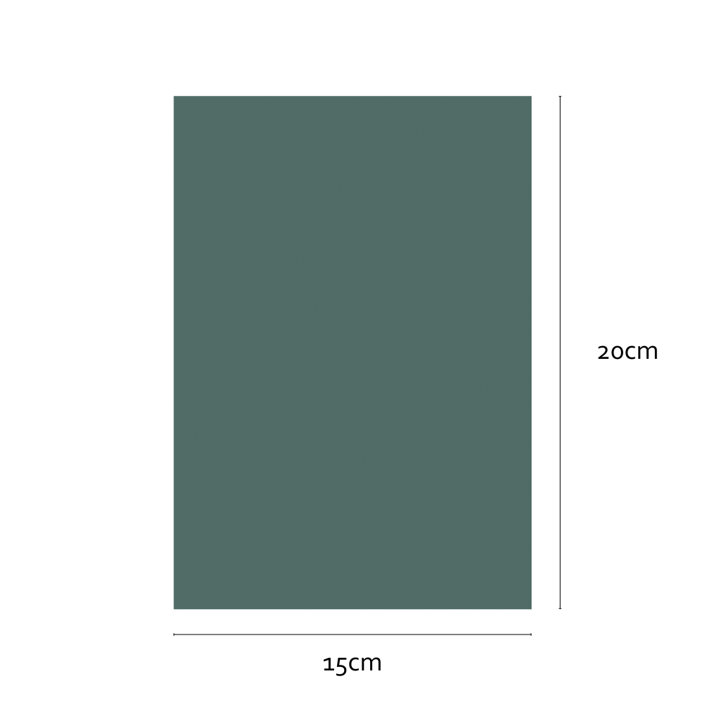 Sample mallard green matte adhesive vinyl