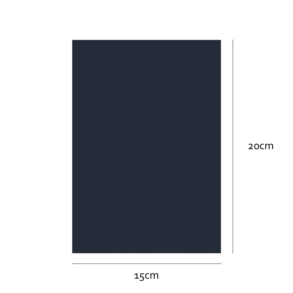 Sample midnight navy blue matte adhesive vinyl