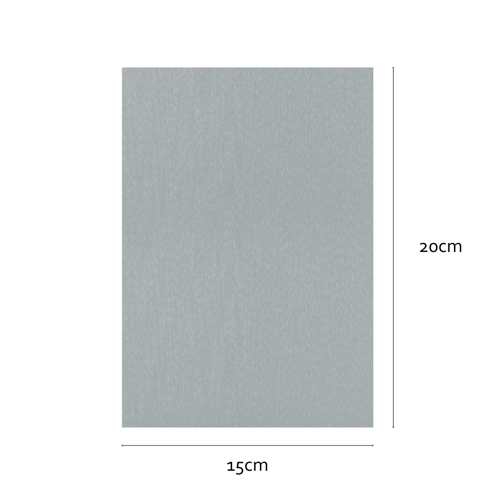 sample steel silver adhesive vinyl