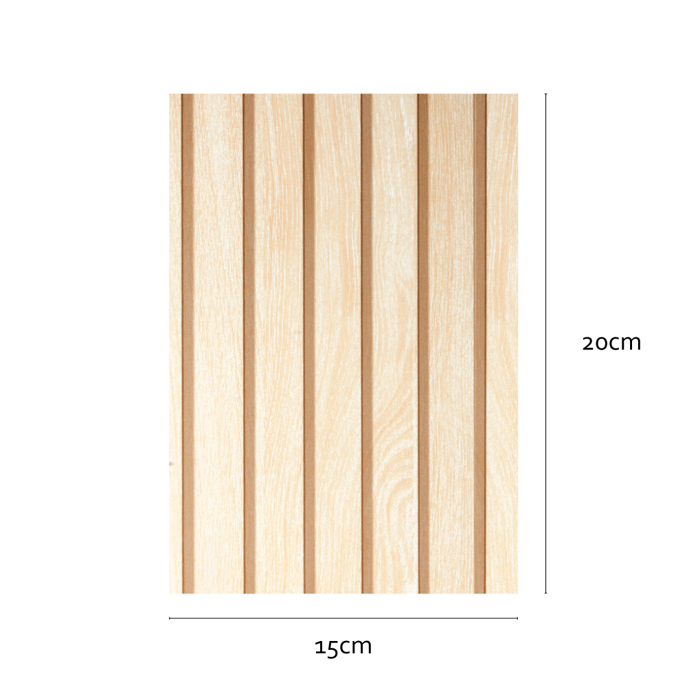 sample wooden slats adhesive vinyl