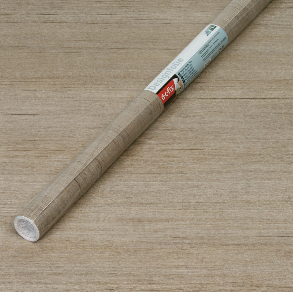 Tira wood greige adhesive vinyl d-c-fix rol