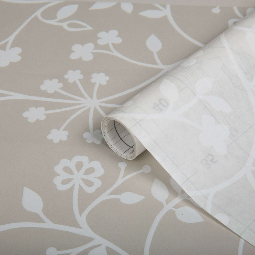 Tord white static cling window film roll