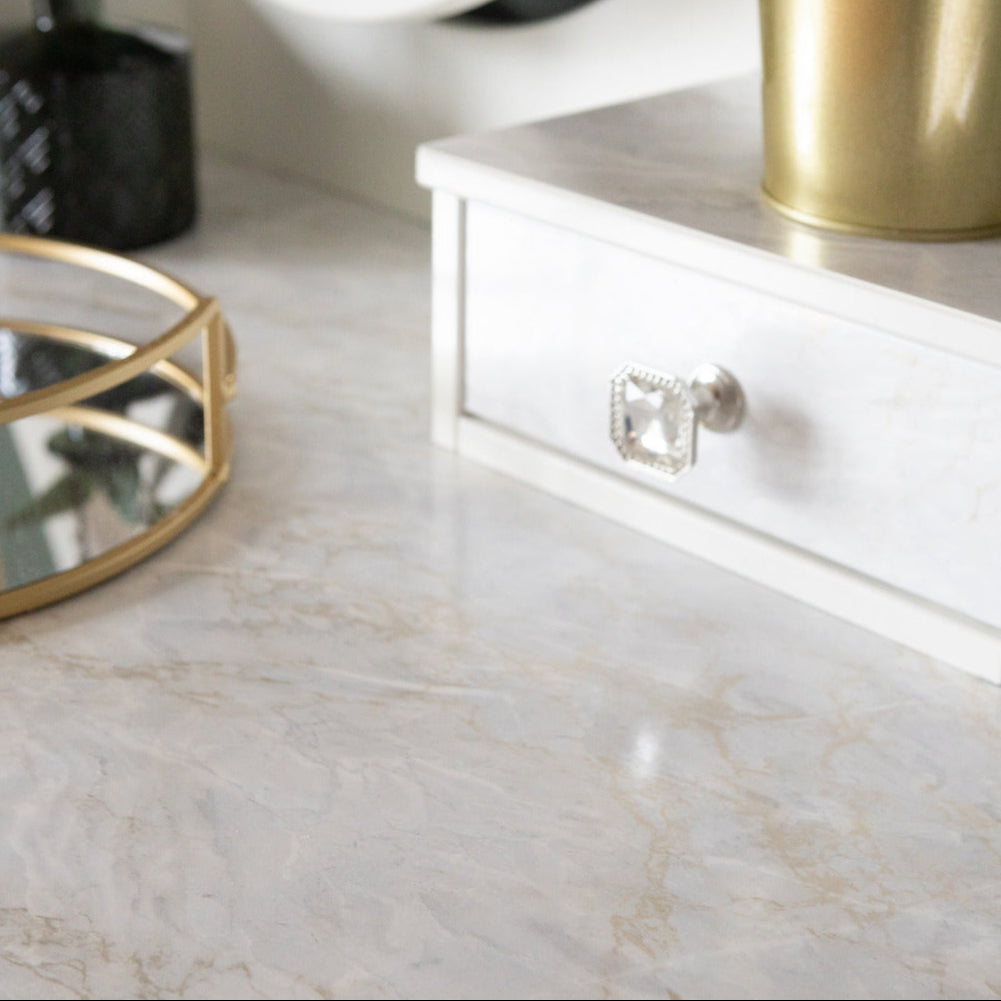 Cortes gold marble adhesive vinyl
