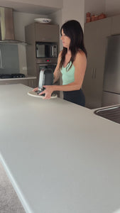 Installation of Dune stone architectural grade vinyl