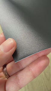 Basic Black Textured architectural grain vinyl close up video